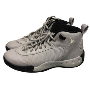 JORDAN JUMPMAN PRO Wolf Grey & black 907973-004‎ Size 6.5Y women's 8